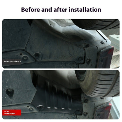 Coolant Pipe Guard Car Chassis Protection Modification Accessories