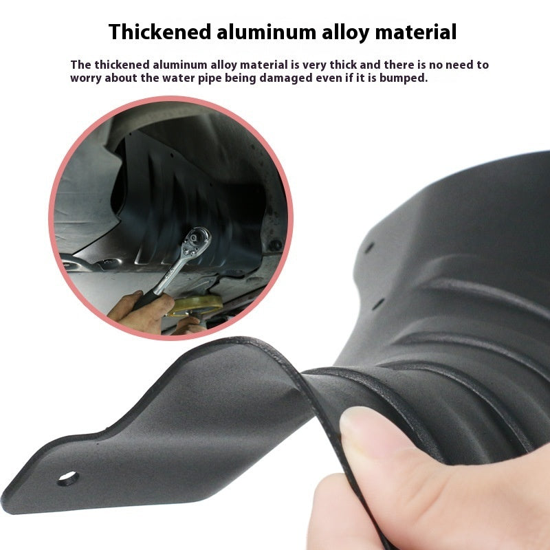 Coolant Pipe Guard Car Chassis Protection Modification Accessories